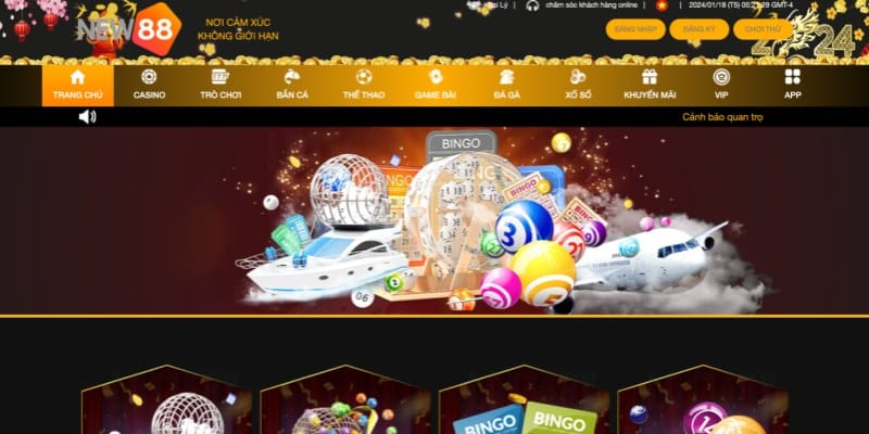 Các Loại Hình Cá Cược Nhà Cái New88 Cung Cấp 5 Xổ Số New88